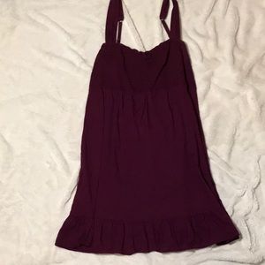 Purple sundress